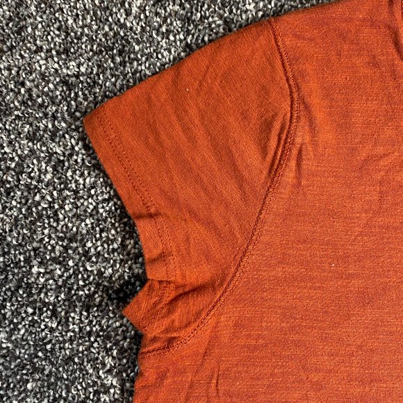 Universal Thread Orange Short Sleeve Tee T-shirt - Picture 3 of 6